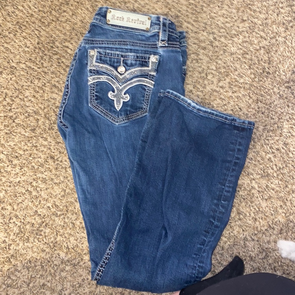 Rock revival womens jeans